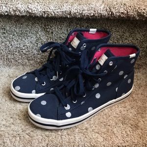 Keds x Kate Spade Dori navy spotlight dot sz 6